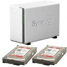Rackstation RS815+ Synology With 6TB RED Harddisk(2X3TB)